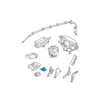 OEM Toyota Tacoma Occupant Sensor Diagram - 89178-06020