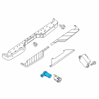 OEM 2013 Nissan Titan Sensor-Sonar Diagram - 25994-7S21E