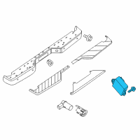 OEM 2010 Nissan Titan CONTROLASSY-SONAR Diagram - 28532-ZV50A