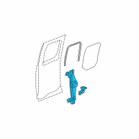 OEM 2010 GMC Sierra 3500 HD Regulator Diagram - 25885885