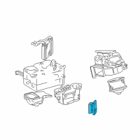 OEM 1996 Toyota Paseo Resistor Diagram - 87138-16140