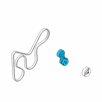 OEM 2011 Kia Soul Tensioner Assembly Diagram - 252812B030