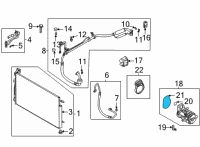 OEM Hyundai GASKET-COMPRESSOR CYLINDER Diagram - 97681-P0000