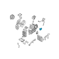 OEM Hyundai Entourage Mode Actuator Diagram - 97942-4D000