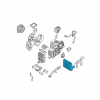 OEM 2008 Hyundai Entourage Heater Core Assembly Diagram - 97926-4D000