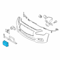 OEM Infiniti Q60 Distance Sensor Unit Diagram - 28438-5CR0A