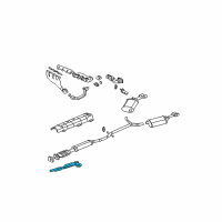 OEM Oldsmobile Aurora Shield-Oxygen Sensor Wiring Harness Diagram - 25910637