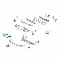 OEM 1998 Acura NSX Sensor Assembly, Ambient Diagram - 80520-SL0-A01