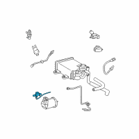 OEM 1999 Lexus GS400 Valve Assy, Vacuum Switching Diagram - 25860-50121