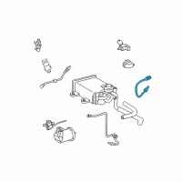 OEM 2005 Lexus LS430 Sensor, Oxygen Diagram - 89465-50120