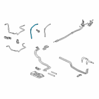 OEM 2002 Honda Odyssey Pipe, Rear Suction Diagram - 80324-S0X-A01