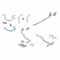 OEM 2001 Honda Odyssey Pipe, Rear Receiver Diagram - 80343-S0X-A01