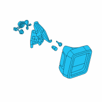 OEM 2019 Jeep Wrangler Tail Stop Turn Diagram - 55112891AG