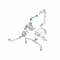 OEM Nissan Sentra EGR Temperature Sensor Diagram - 14730-7J410