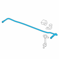 OEM 2013 Honda CR-V Spring, Stabilizer Rear Diagram - 52300-T0G-305