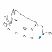 OEM 2020 Ford Transit Connect Automatic Park Sensor Diagram - JX7Z-15K859-A