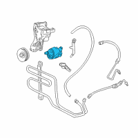 OEM 2002 Oldsmobile Bravada Pump, P/S Diagram - 88963508