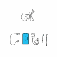 OEM 2007 Mercury Milan Module Diagram - 3W4Z-14B205-EA