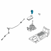 OEM Lincoln MKZ Shift Knob Diagram - 8A5Z-7213-C