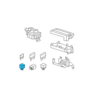 OEM 2010 Ford Explorer Relay Diagram - F57Z-14N089-BA