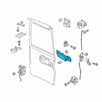 OEM Ram Panel-License Plate Diagram - 68311690AA