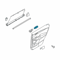 OEM 2020 Kia Sorento Power Window Sub Unit Assembly Diagram - 93581C5110