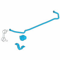 OEM 2013 Buick LaCrosse Stabilizer Bar Diagram - 22877032