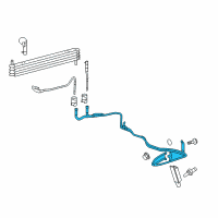 OEM 2013 Ford F-150 Cooler Pipe Diagram - BL3Z-7R081-D