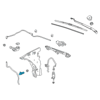 OEM 2016 Cadillac CTS Fluid Level Sensor Diagram - 20911539