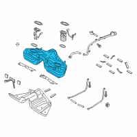 OEM 2018 Ford Mustang Fuel Tank Diagram - FR3Z-9002-A