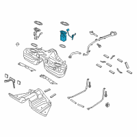 OEM 2017 Ford Mustang Fuel Pump Diagram - FR3Z-9H307-A