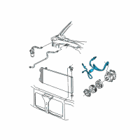 OEM 2005 Ford F-150 Hose & Tube Assembly Diagram - 4L3Z-19D850-AA