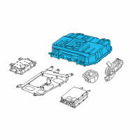 OEM 2020 Chrysler Pacifica Battery-Hybrid Diagram - 68429967AE