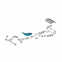 OEM 2006 Scion tC Heat Shield Diagram - 58151-21010