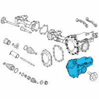 OEM 2012 Chevrolet Silverado 2500 HD Carrier Housing Diagram - 20920808