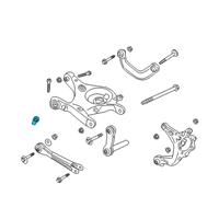 OEM 2020 Ford Explorer Lower Control Arm Nut Diagram - -W719968-S439