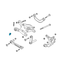 OEM Lincoln Aviator Lower Control Arm Nut Diagram - -W719968-S439