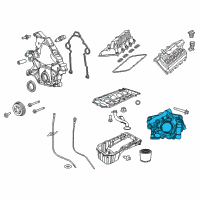 OEM 2016 Dodge Charger Pump-Engine Oil Diagram - 68195993AD