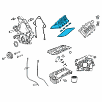 OEM 2021 Dodge Challenger Cylinder Head Diagram - 53011596AA