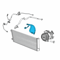 OEM 2020 Jeep Renegade Line-A/C Suction And Liquid Diagram - 68519384AA