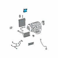 OEM 2020 Lexus UX200 Amplifier Assembly, Air Diagram - 88650-76680