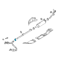 OEM Ram 1500 Classic Clamp-Exhaust Diagram - 52018623