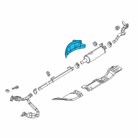 OEM 2017 Ram 1500 Shield-Spare Tire Diagram - 55398948AC