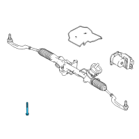 OEM Infiniti Screw Diagram - N5031-5DA9C