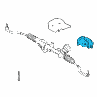 OEM 2017 Infiniti QX30 Controller Assy-Power Steering Diagram - 28500-HW20A