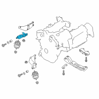 OEM 2022 Infiniti Q50 Bracket - Engine Mounting Diagram - 11272-4HK5A