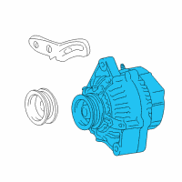 OEM 2004 Toyota Echo Alternator Diagram - 27060-21031-84