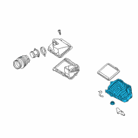 OEM 2007 Buick Lucerne Lower Housing Diagram - 25967698