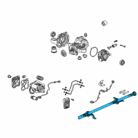 OEM 2019 Cadillac XTS Propeller Shaft Assembly Diagram - 22960220