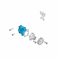 OEM Kia Forte Cover-Water Pump Diagram - 251252G000